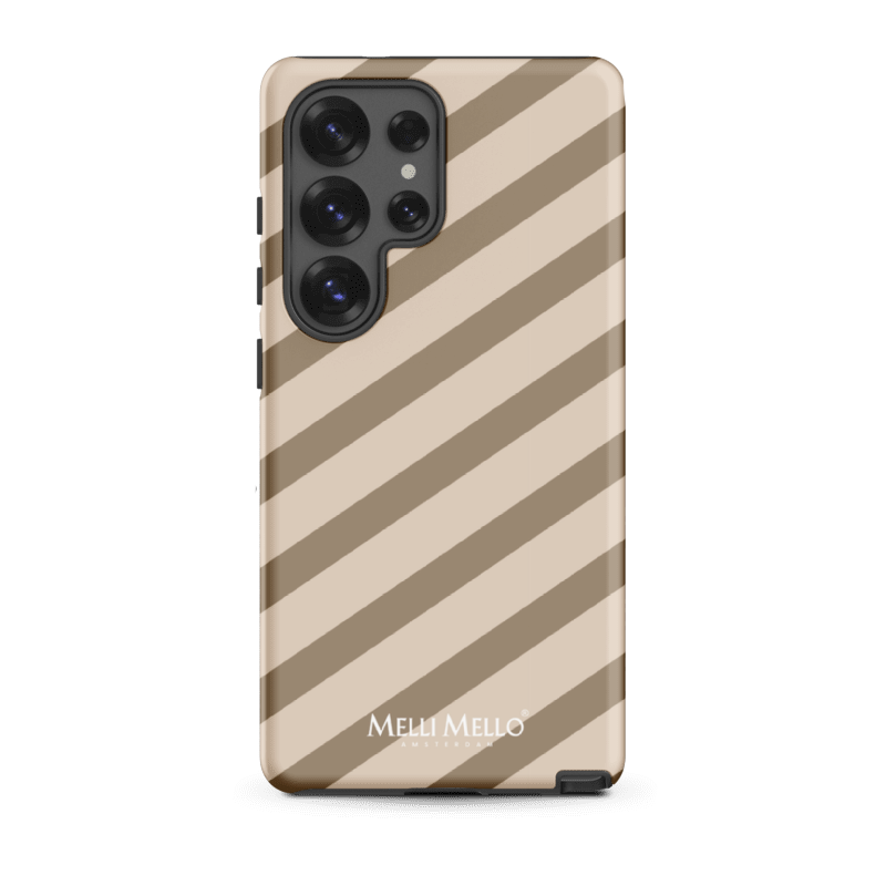 Melli Mello Phone Case Sand Stripe (Tough Case)
