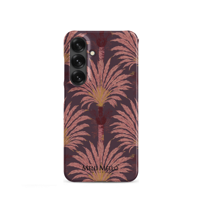 Melli Mello Telefoonhoesje Crimson Palm (Hard case)