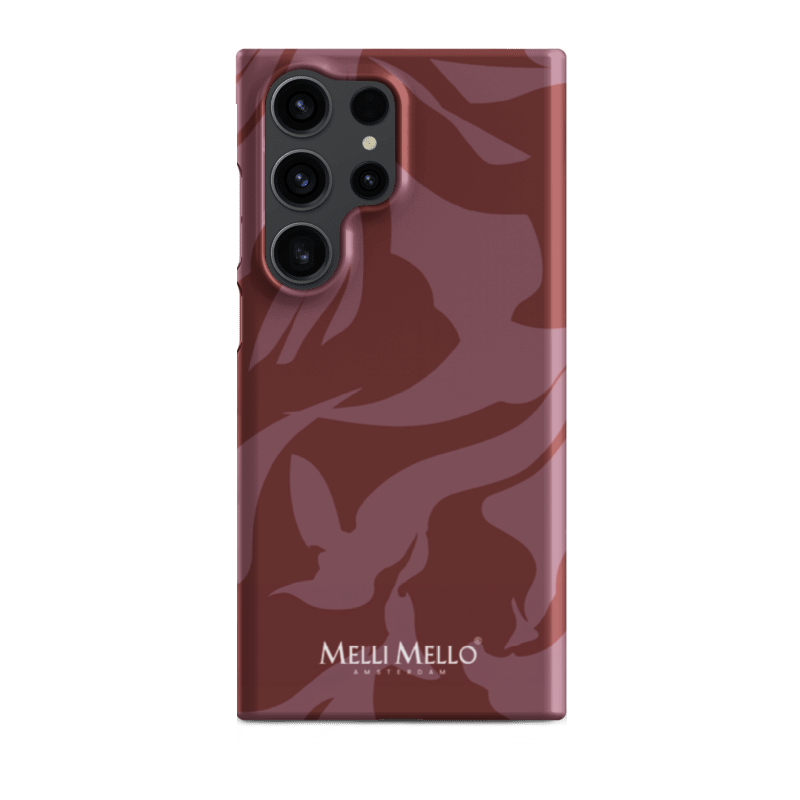 Melli Mello Telefoonhoesje Crimson Wave (Hard Case)