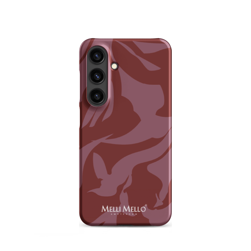 Melli Mello Telefoonhoesje Crimson Wave (Hard Case)