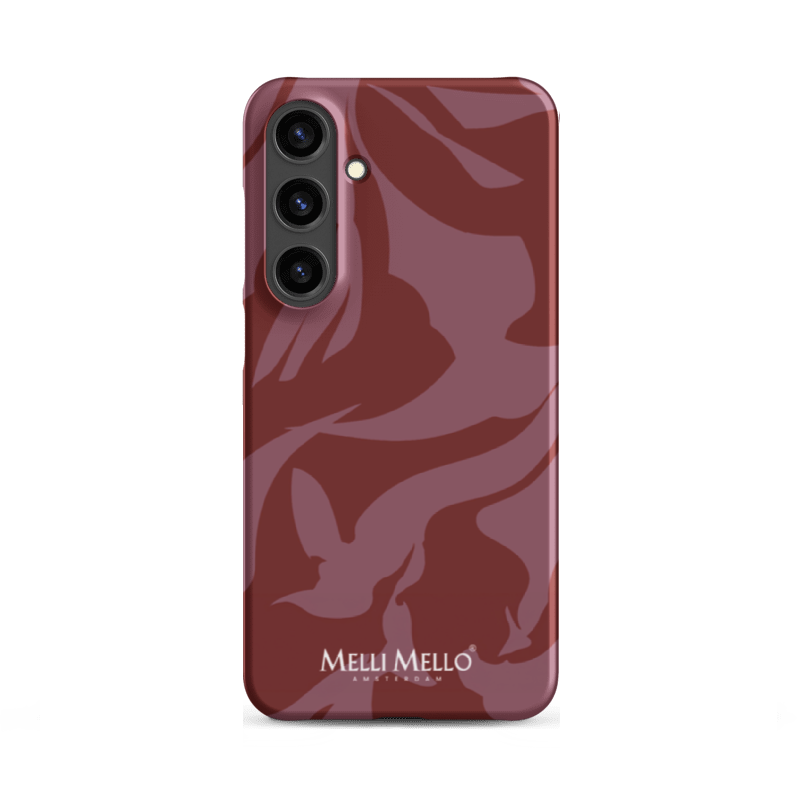 Melli Mello Telefoonhoesje Crimson Wave (Hard Case)
