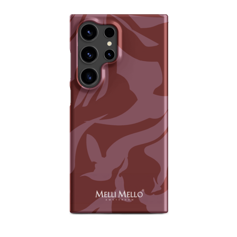 Melli Mello Telefoonhoesje Crimson Wave (Hard Case)