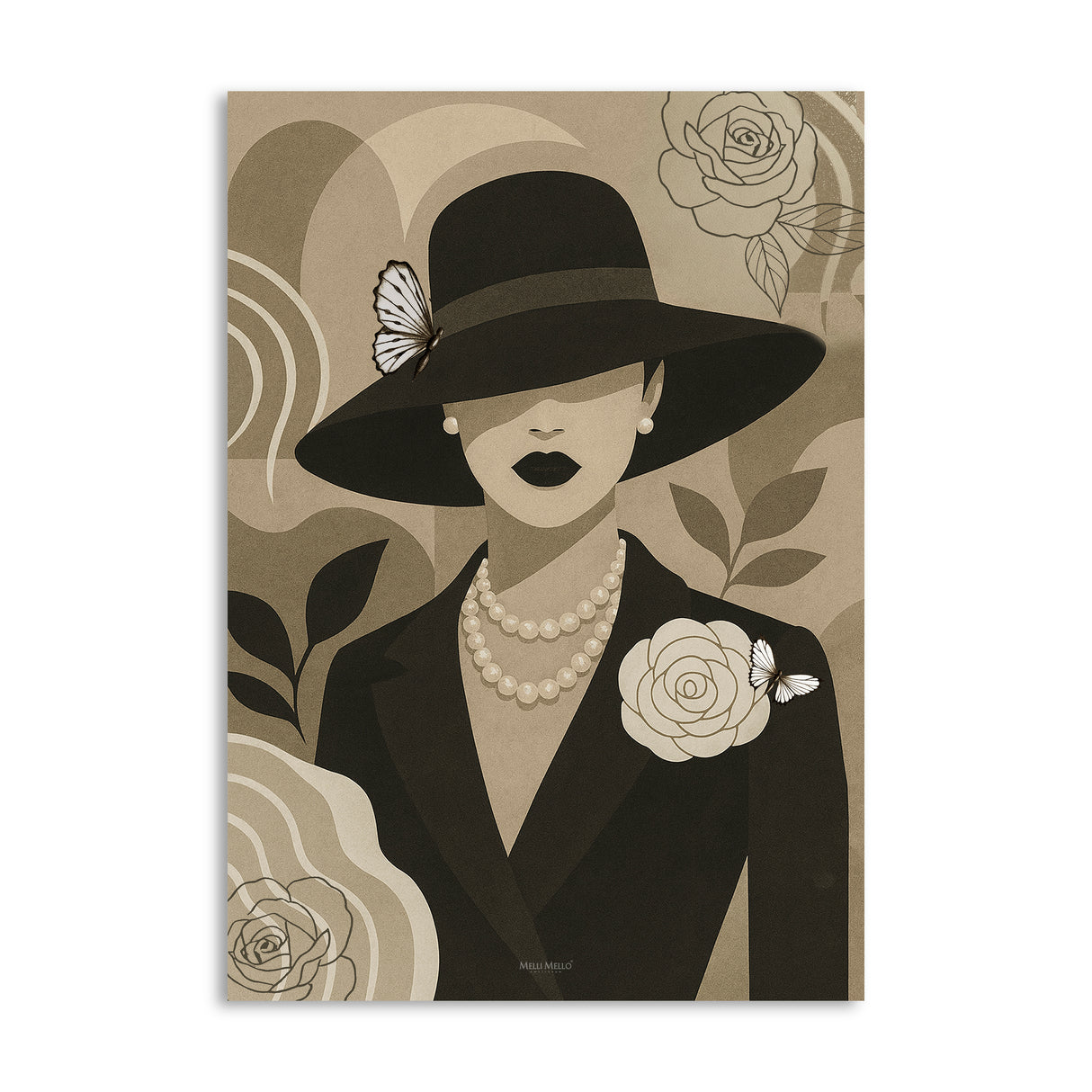 Melli Mello Rollin' Through New York wall art