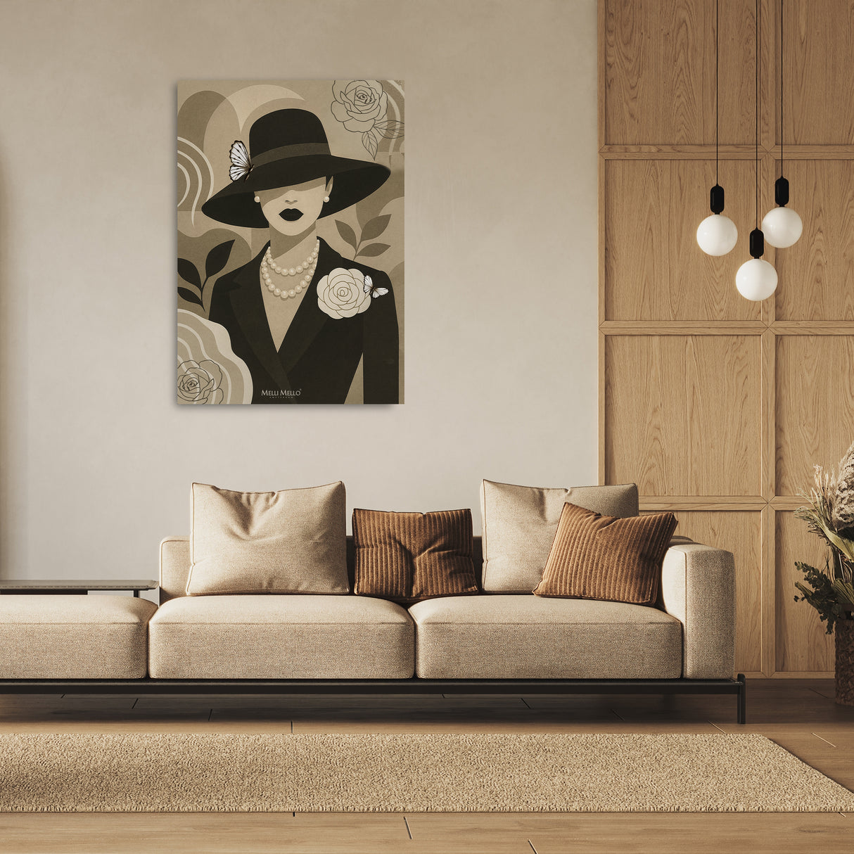 Melli Mello Rollin' Through New York wall art