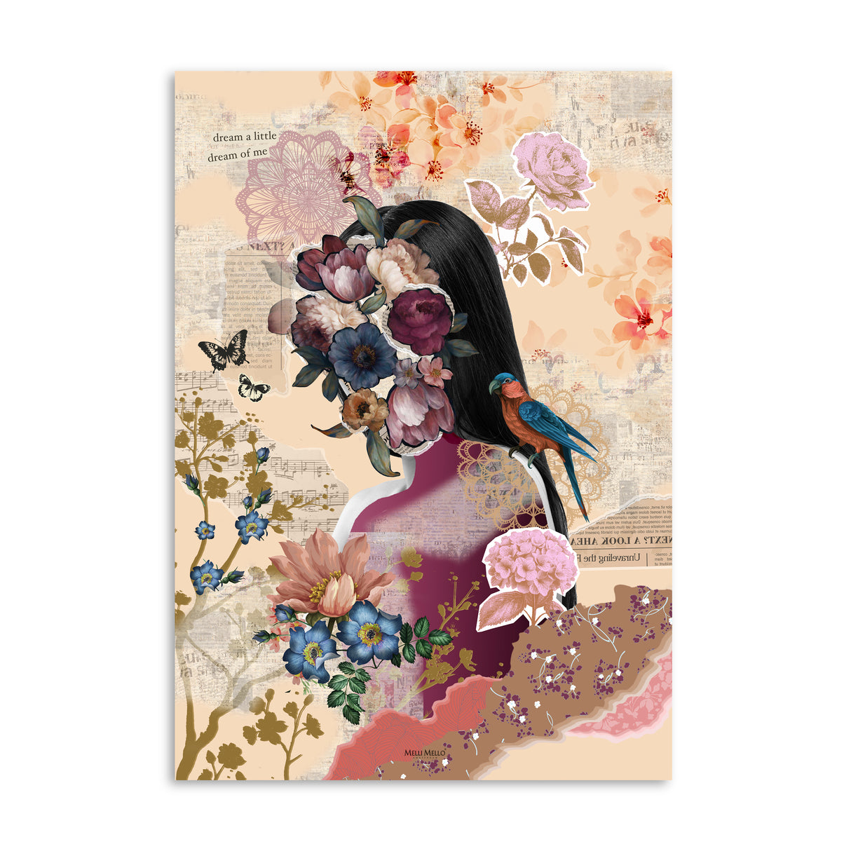 Melli Mello Rollin' Through New York wall art