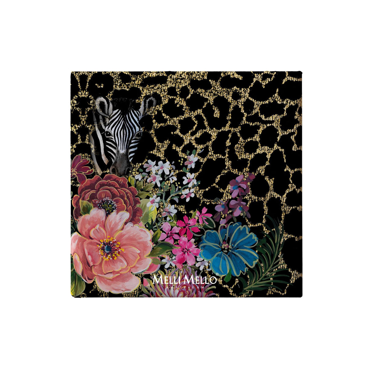 Melli Mello Tile Golden Zebra 15x15cm