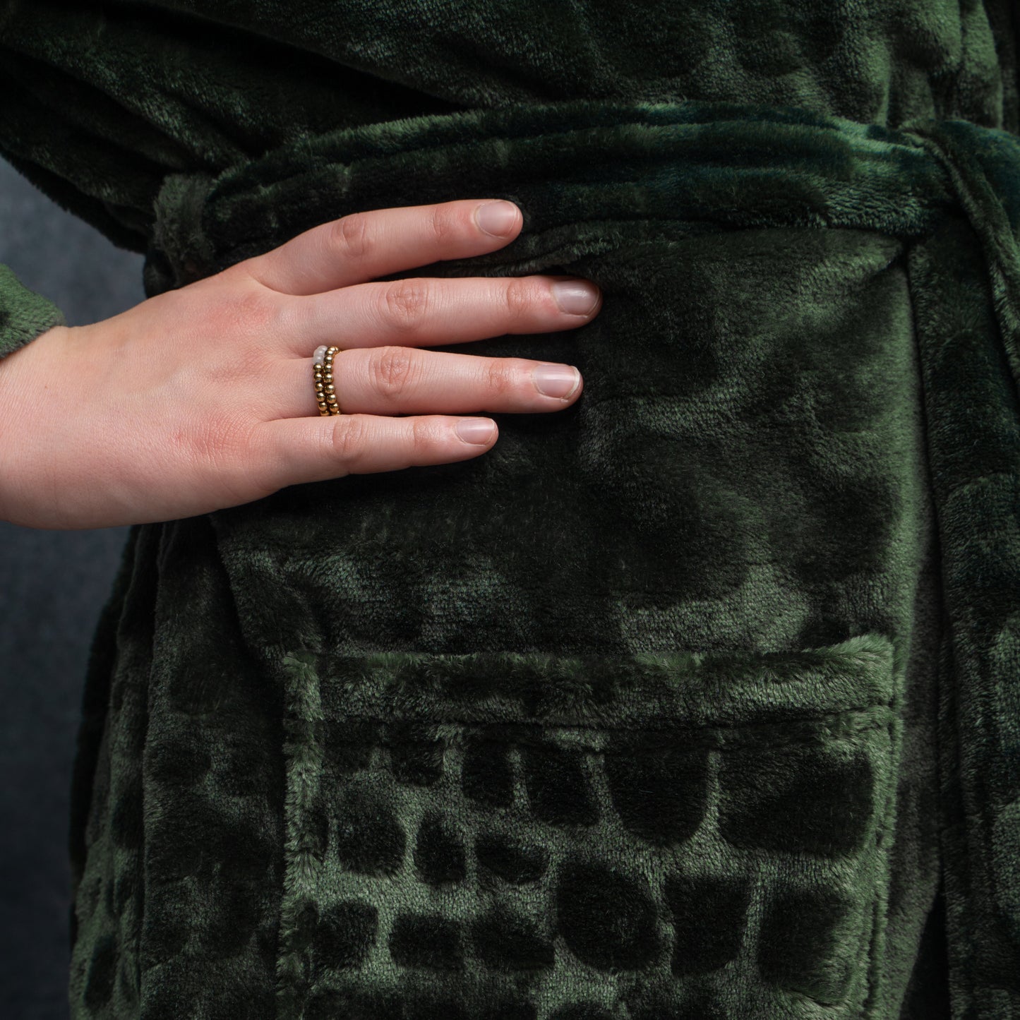 Melli Mello Be my baby Bathrobe Green