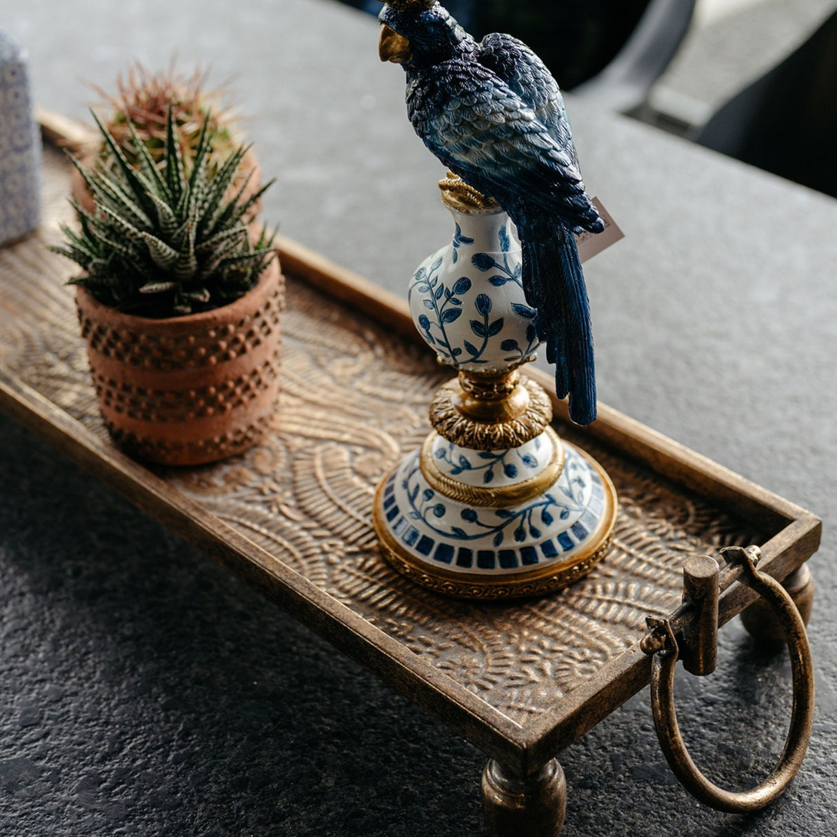 Melli Mello Metal gold tray