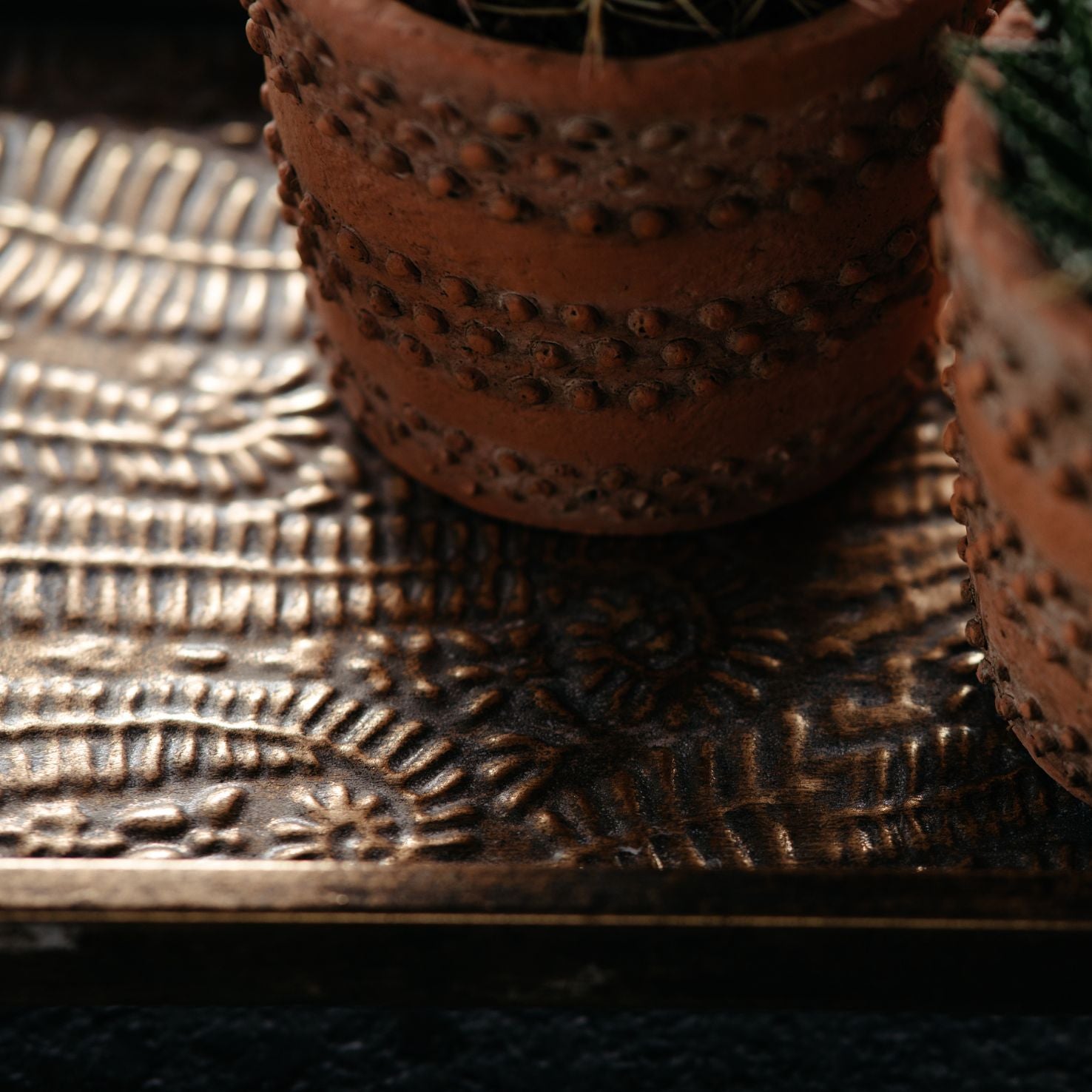 Melli Mello Metal gold tray