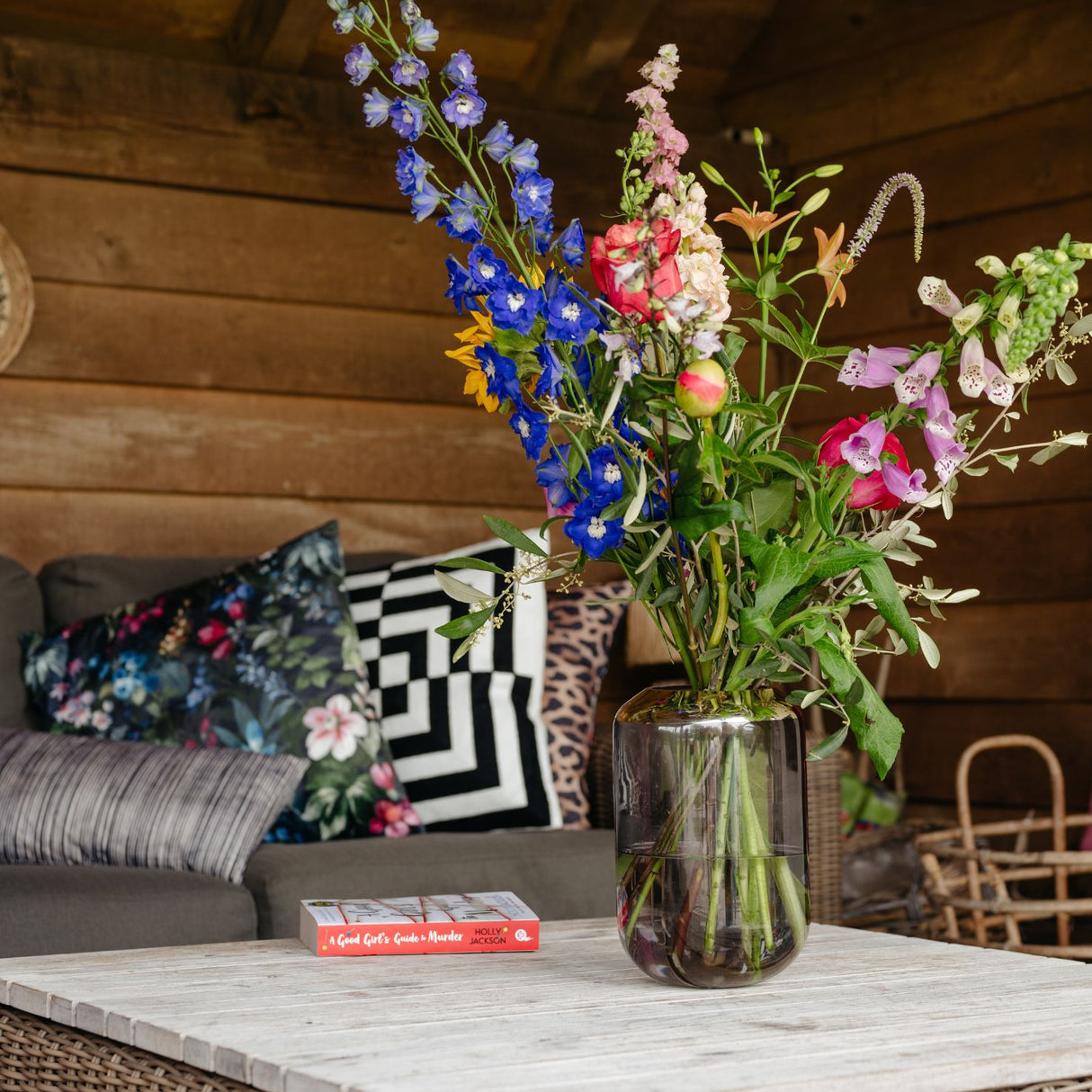 Melli Mello Golden Glass Vase