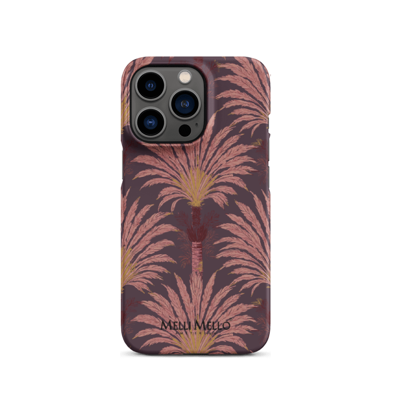 Melli Mello Telefoonhoesje Crimson Palm (Hard case)