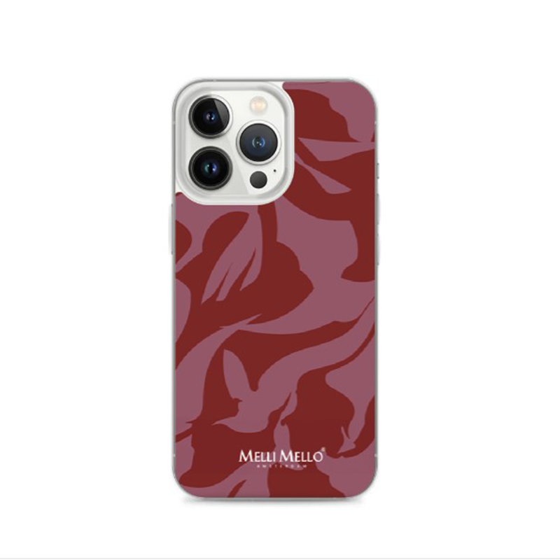 Melli Mello Telefoonhoesje Crimson Wave (Hard Case)