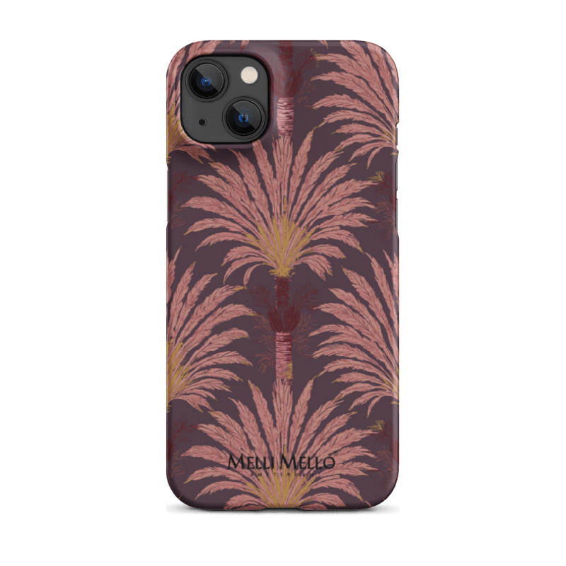 Melli Mello Telefoonhoesje Crimson Palm (Hard case)