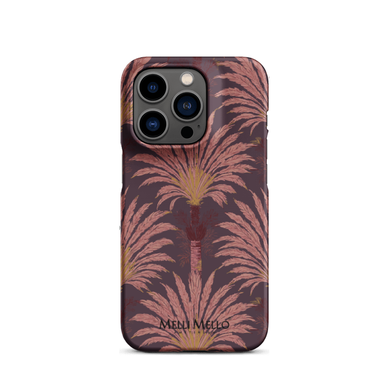 Melli Mello Telefoonhoesje Crimson Palm (Hard case)