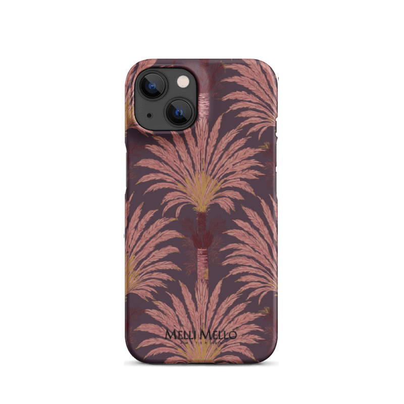 Melli Mello Telefoonhoesje Crimson Palm (Hard case)