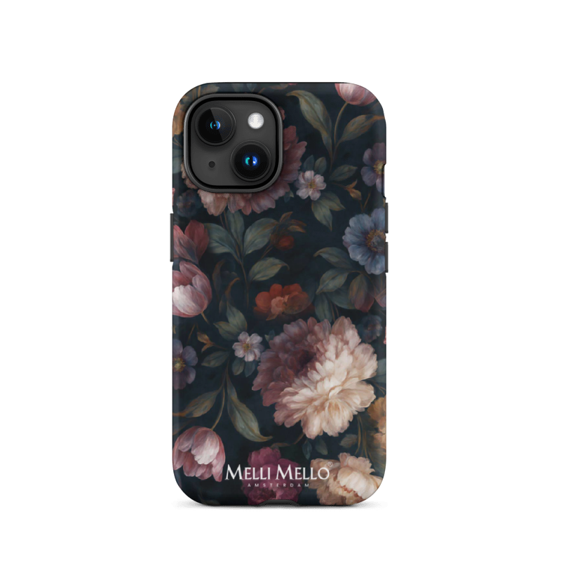 Melli Mello Phone Case Noir Bloom (Tough Case)
