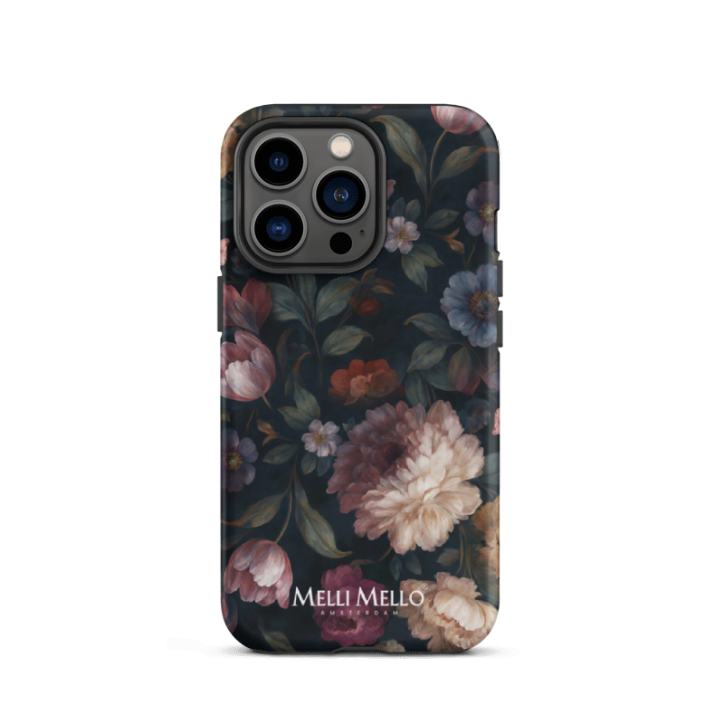 Melli Mello Phone Case Noir Bloom (Tough Case)