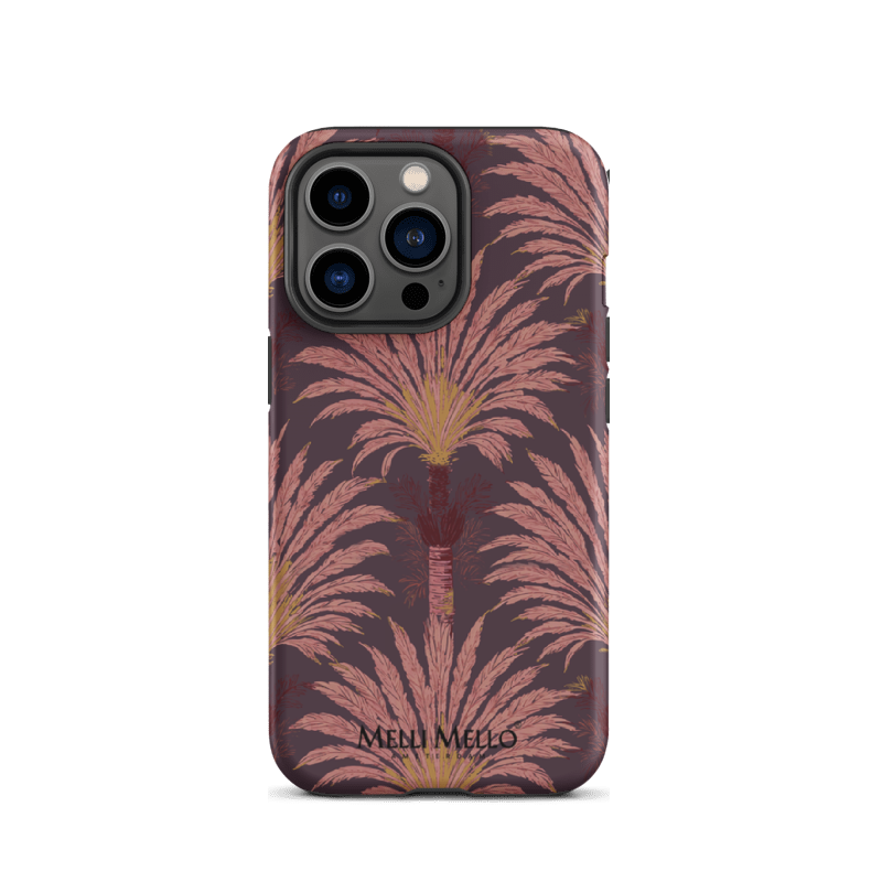 Melli Mello Telefoonhoesje Crimson Palm (Tough case)