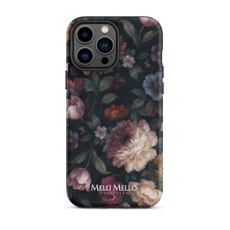 Melli Mello Phone Case Noir Bloom (Tough Case)