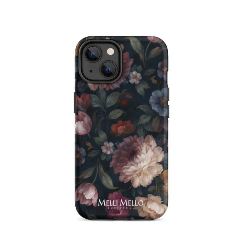 Melli Mello Phone Case Noir Bloom (Tough Case)