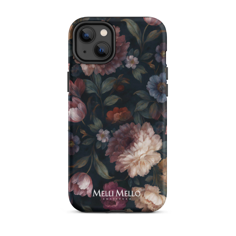 Melli Mello Phone Case Noir Bloom (Tough Case)