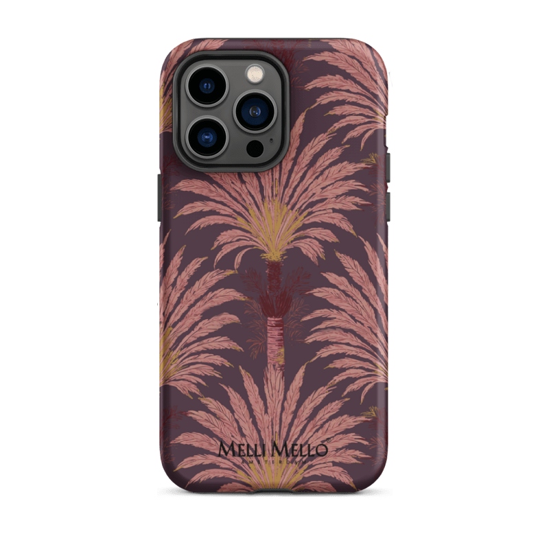 Melli Mello Telefoonhoesje Crimson Palm (Tough case)