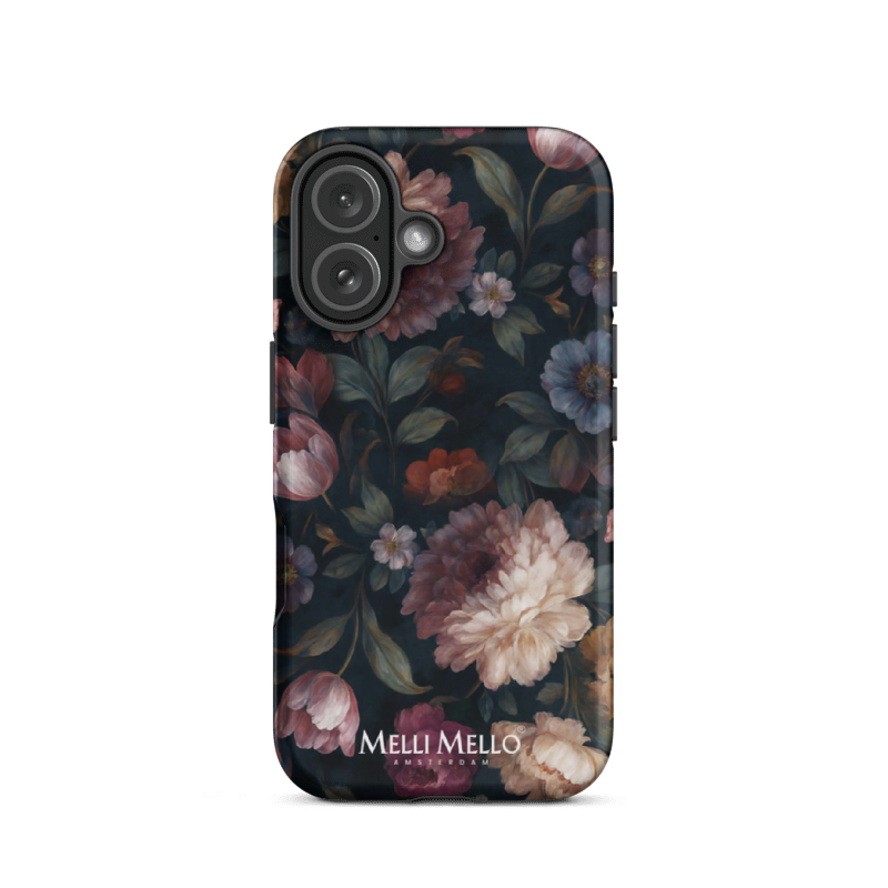 Melli Mello Phone Case Noir Bloom (Tough Case)
