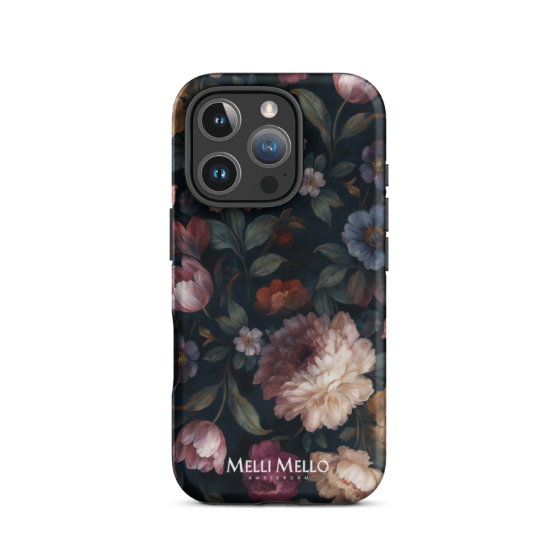 Melli Mello Phone Case Noir Bloom (Tough Case)