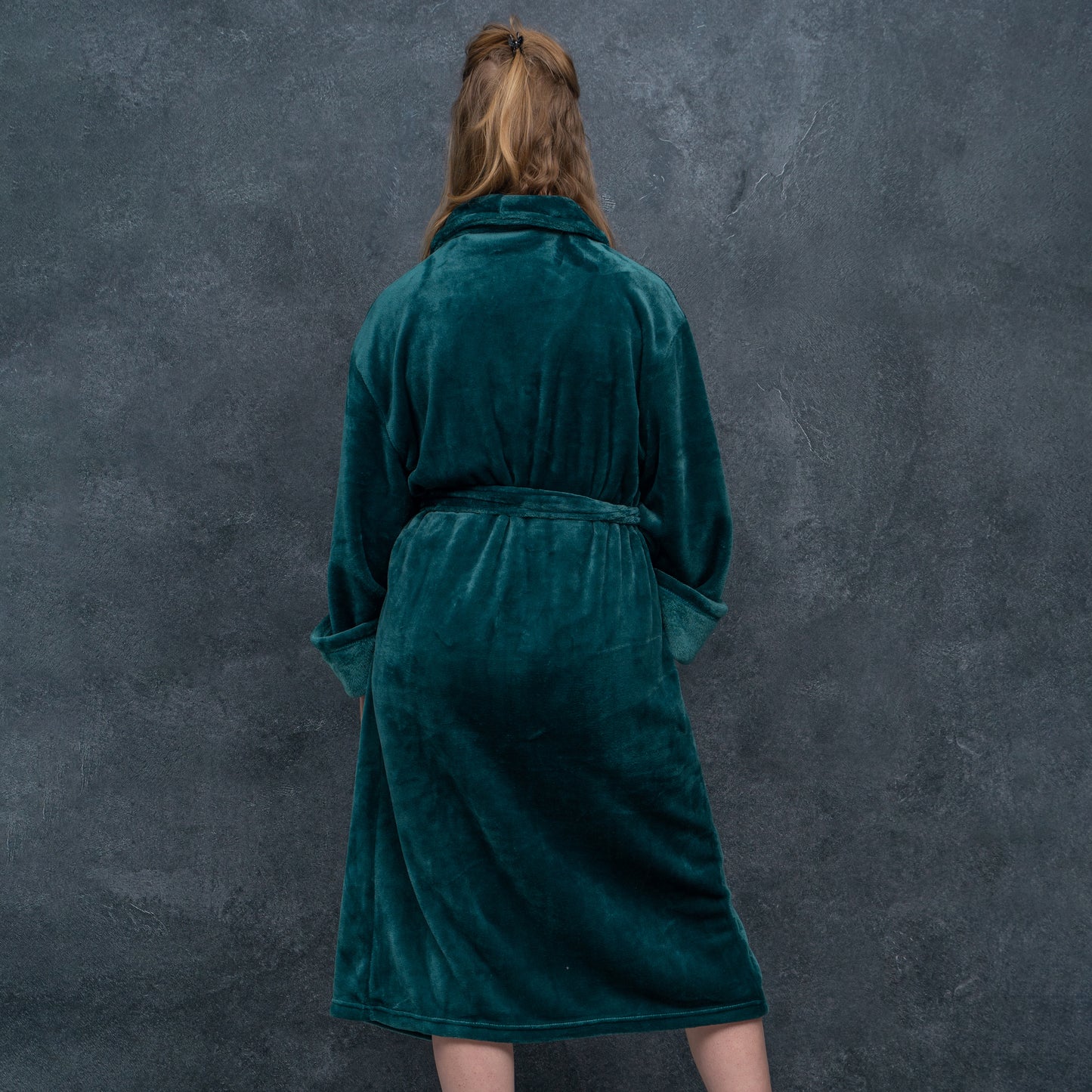 Melli Mello Love story Bathrobe Petrol
