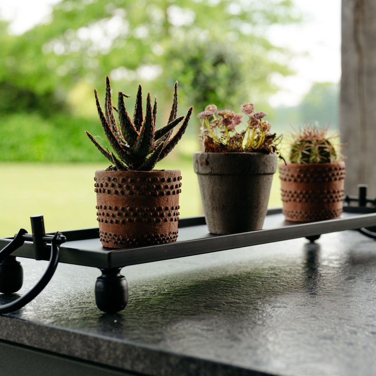 Melli Mello Metal black tray