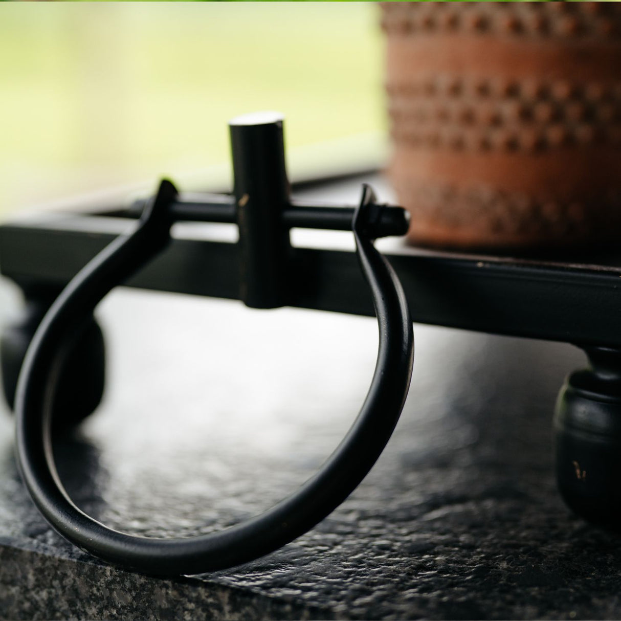 Melli Mello Metal black tray