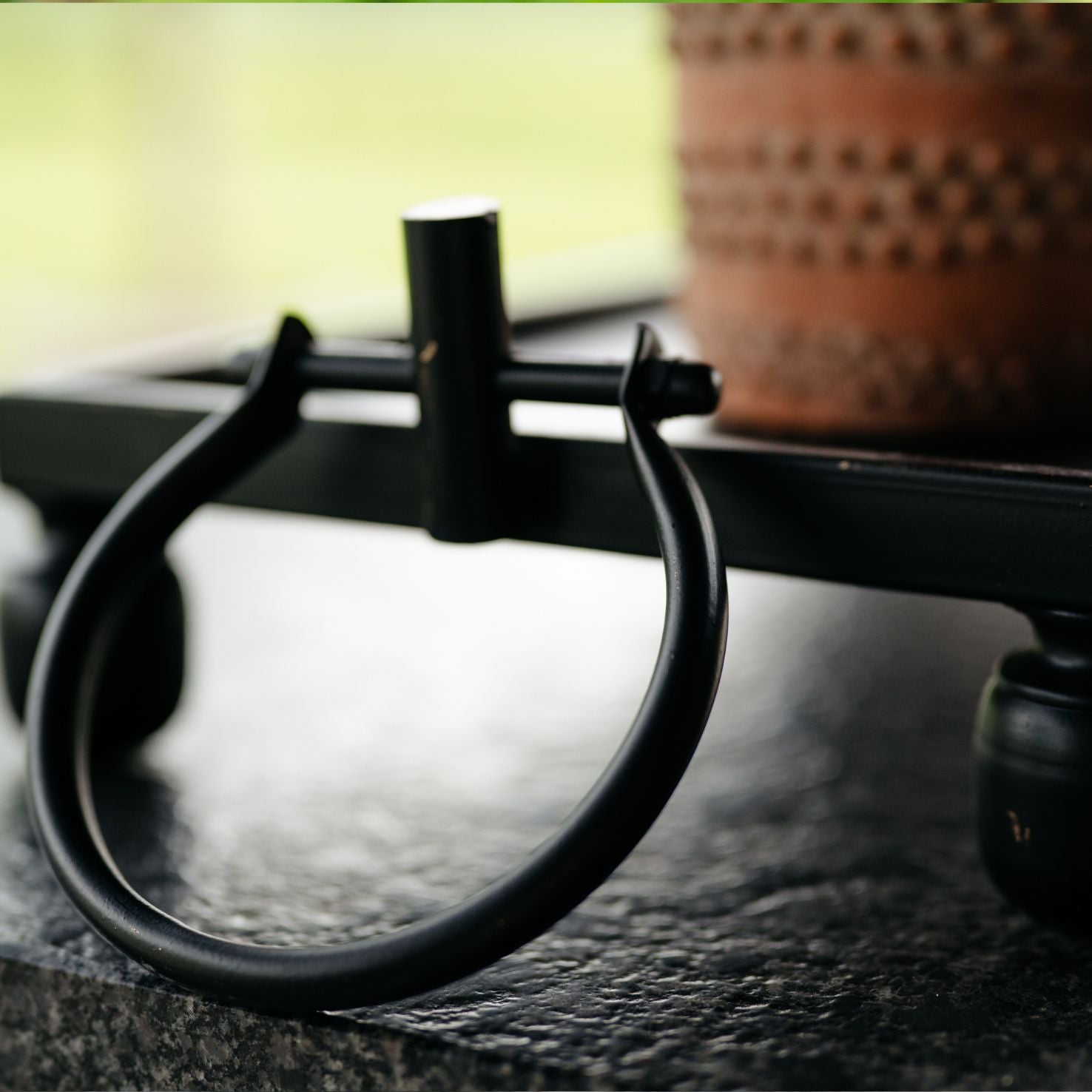 Melli Mello Metal black tray