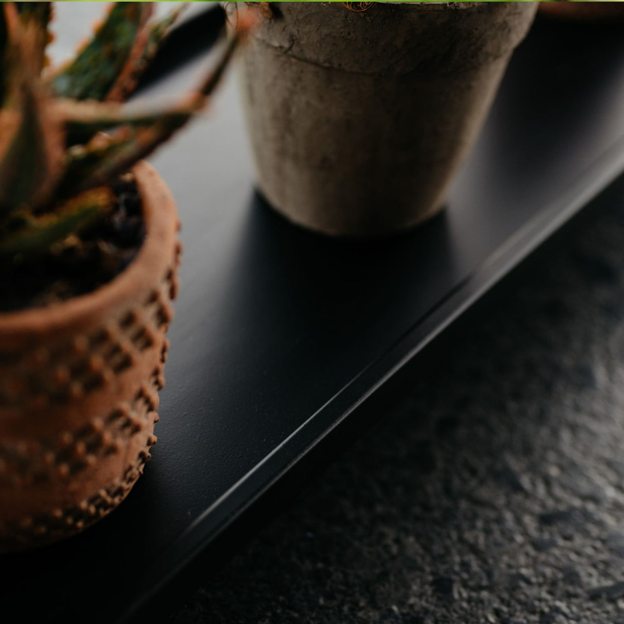 Melli Mello Metal black tray