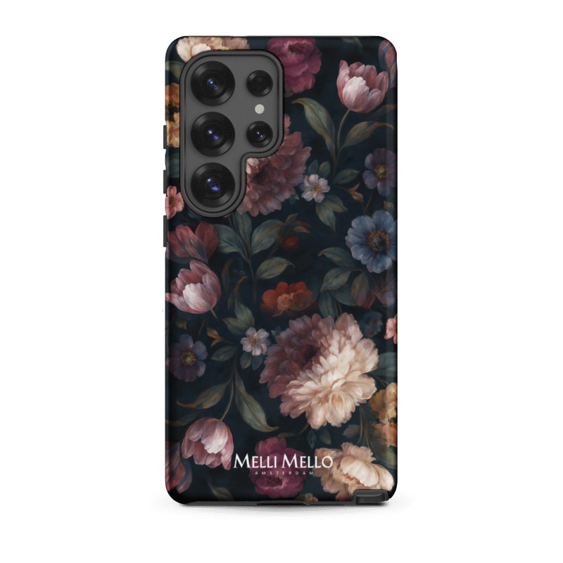 Melli Mello Phone Case Noir Bloom (Tough Case)