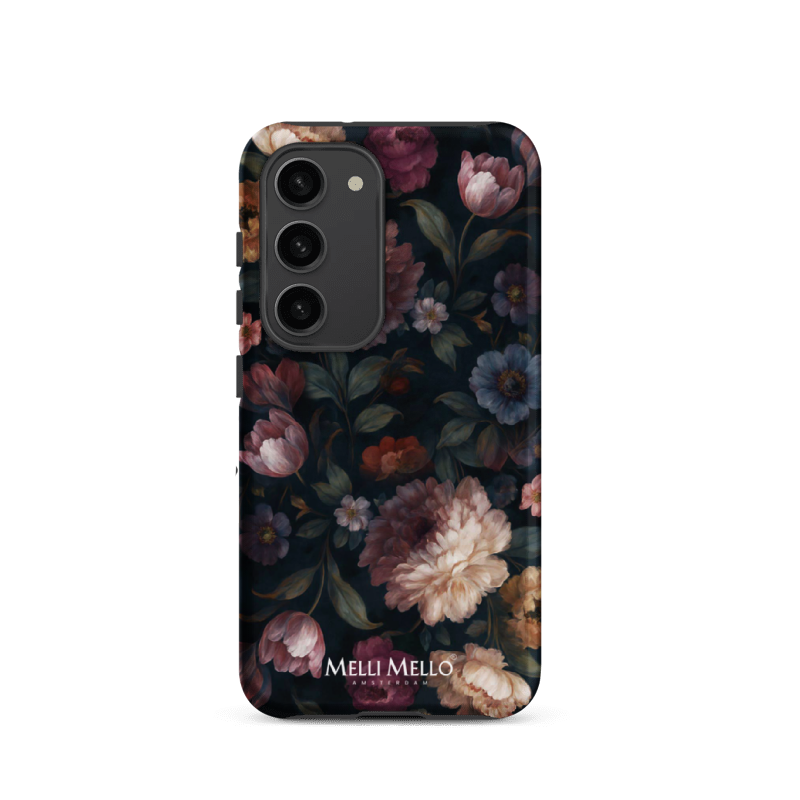 Melli Mello Phone Case Noir Bloom (Tough Case)