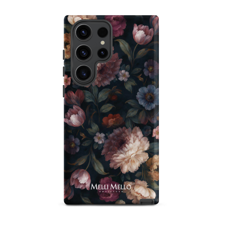 Melli Mello Phone Case Noir Bloom (Tough Case)