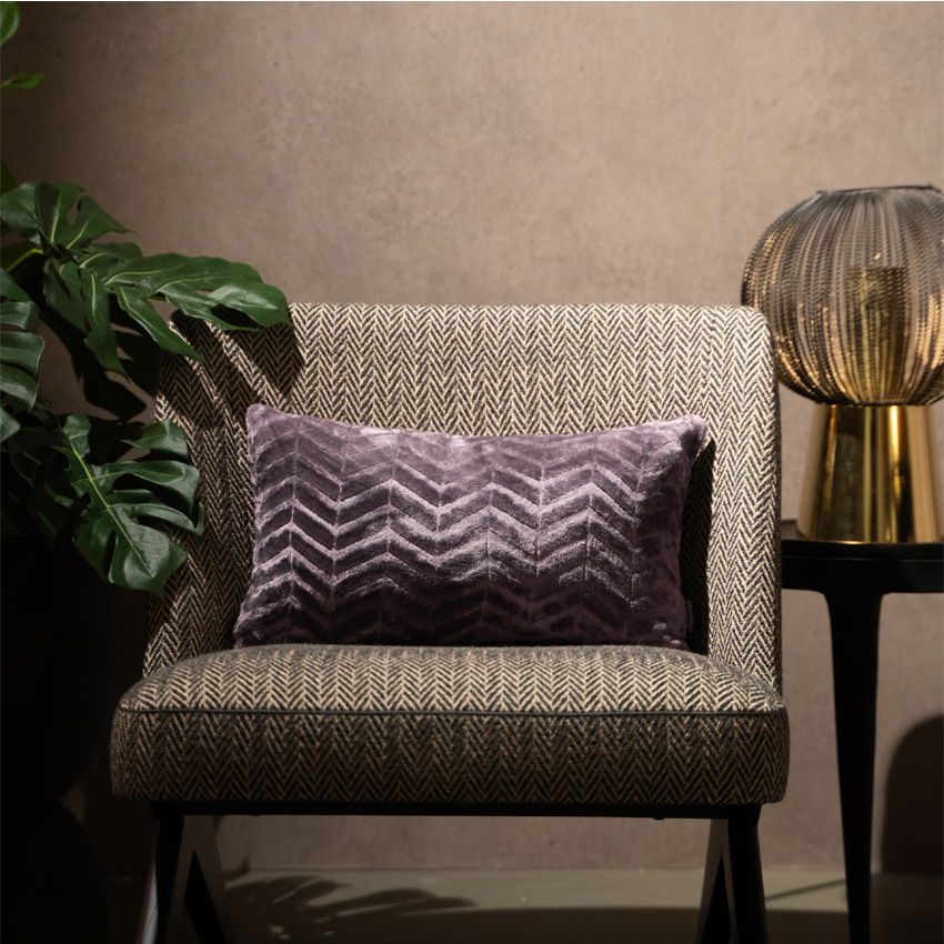 Melli Mello A kind of magic small deco cushion Greyish Lilac Mauve