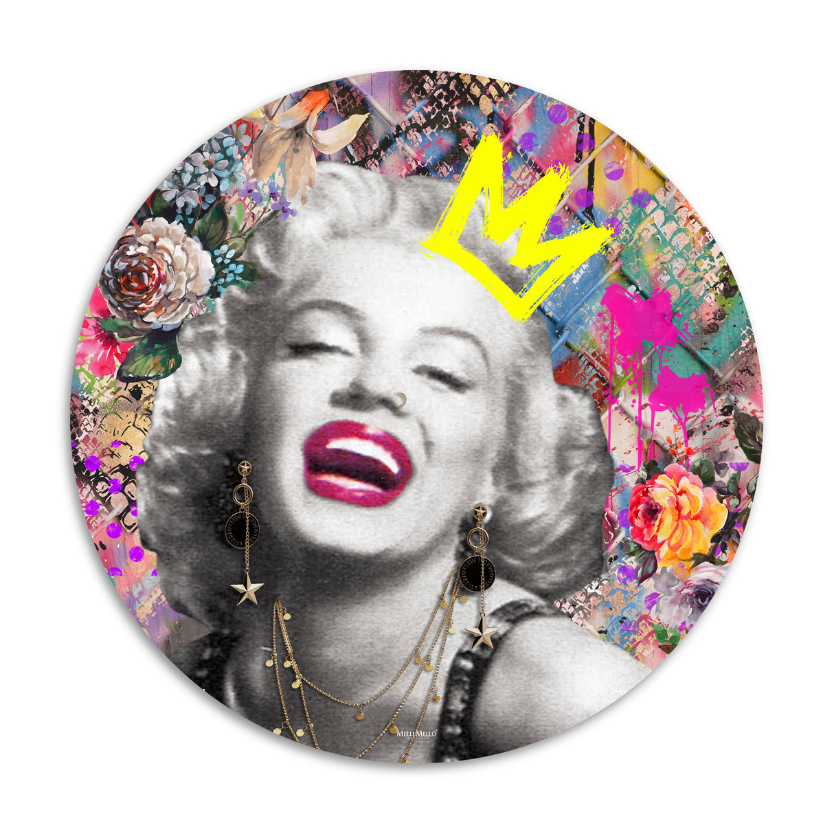 Melli Mello Wall Circle American Icon