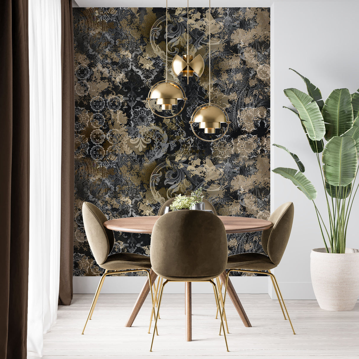 Melli Mello Be Royalty Mural Goud