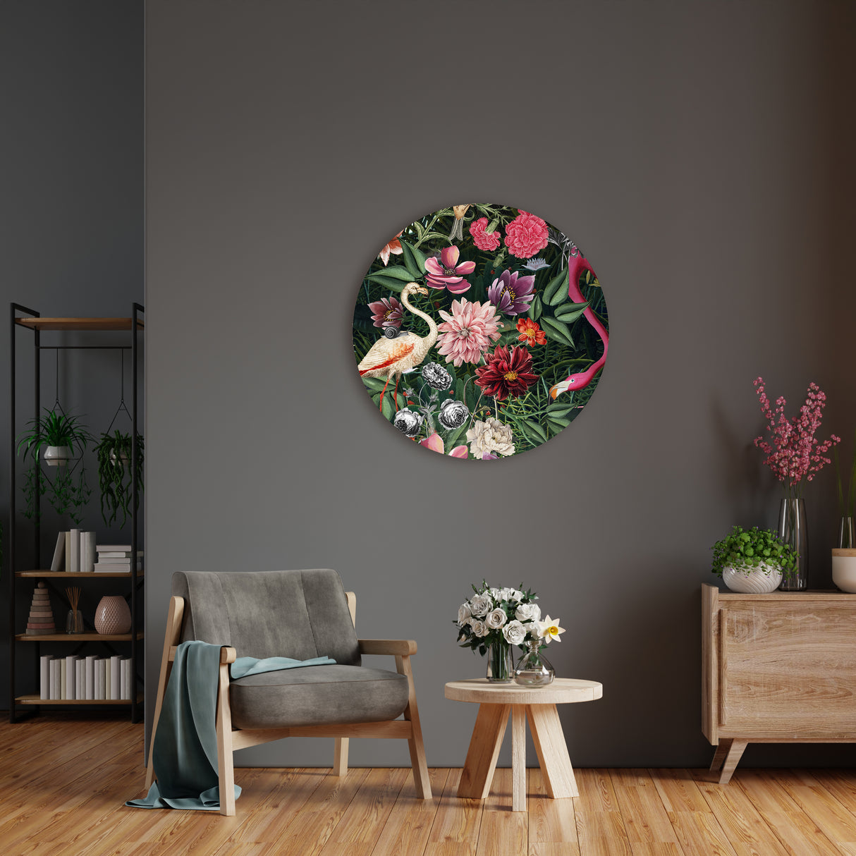 Melli Mello Wall Circle Bold Jungle