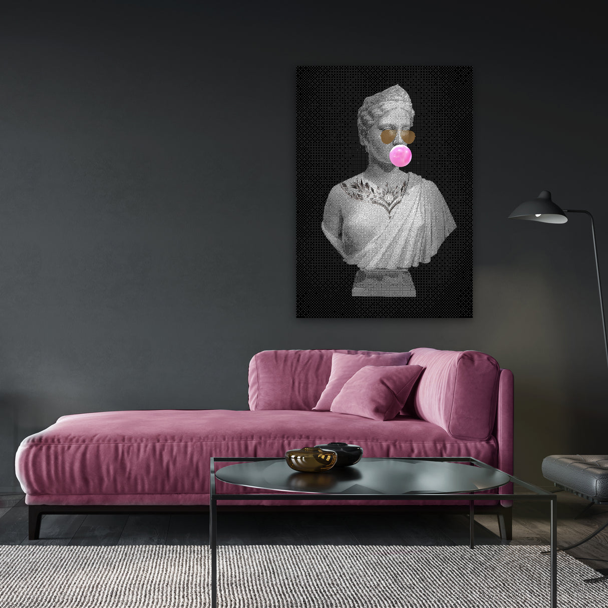 Melli Mello Bubblegum Baby Wall Art