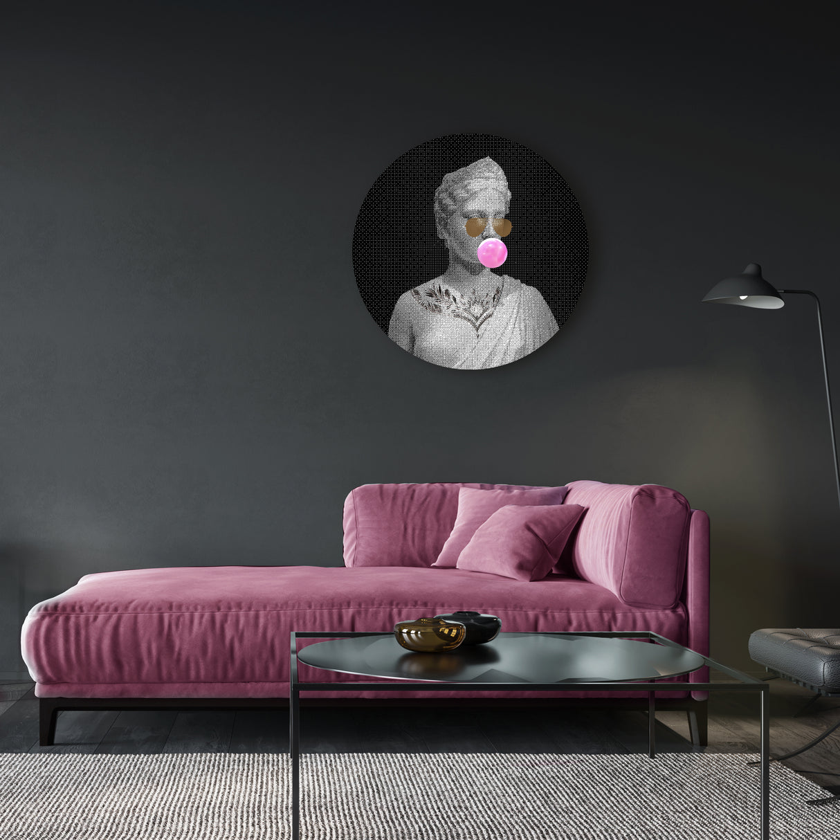 Melli Mello Bubblegum baby Wallcircle