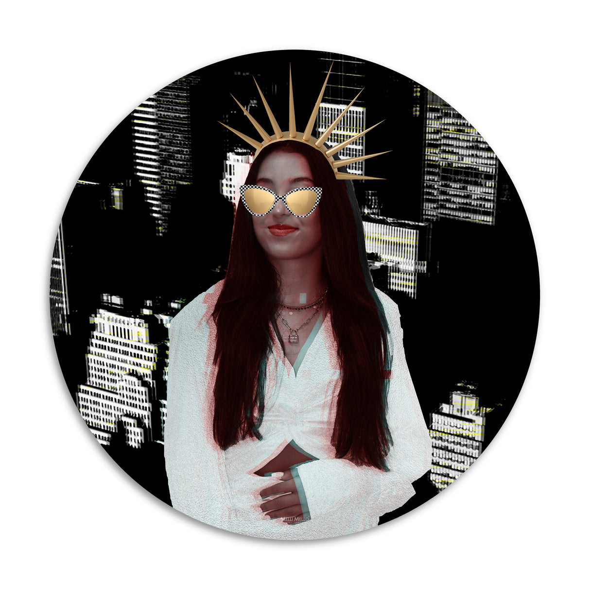 Melli Mello Wall Circle City Girl