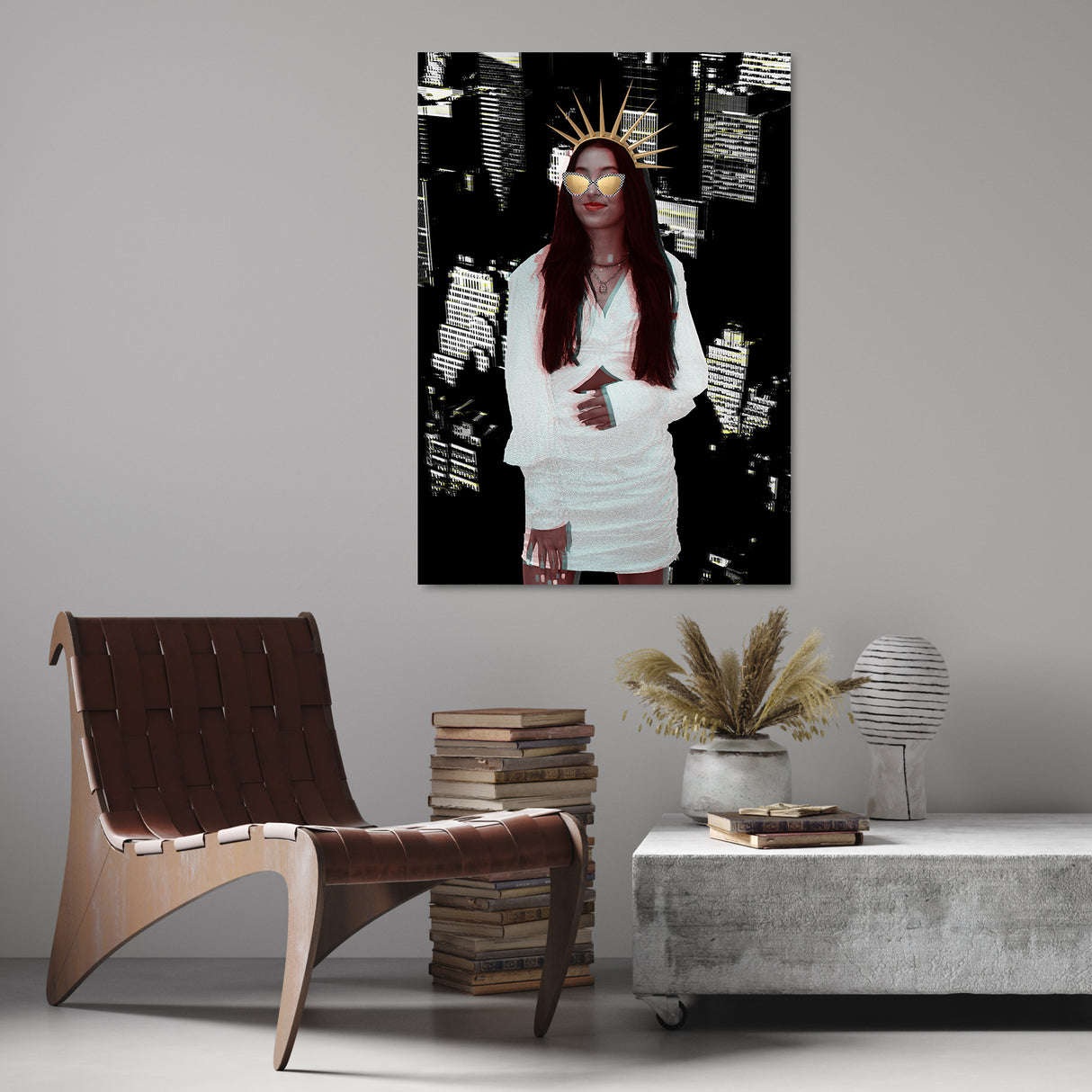 Melli Mello City Girl Wall Art