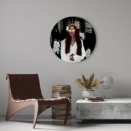 Melli Mello Wall Circle City Girl