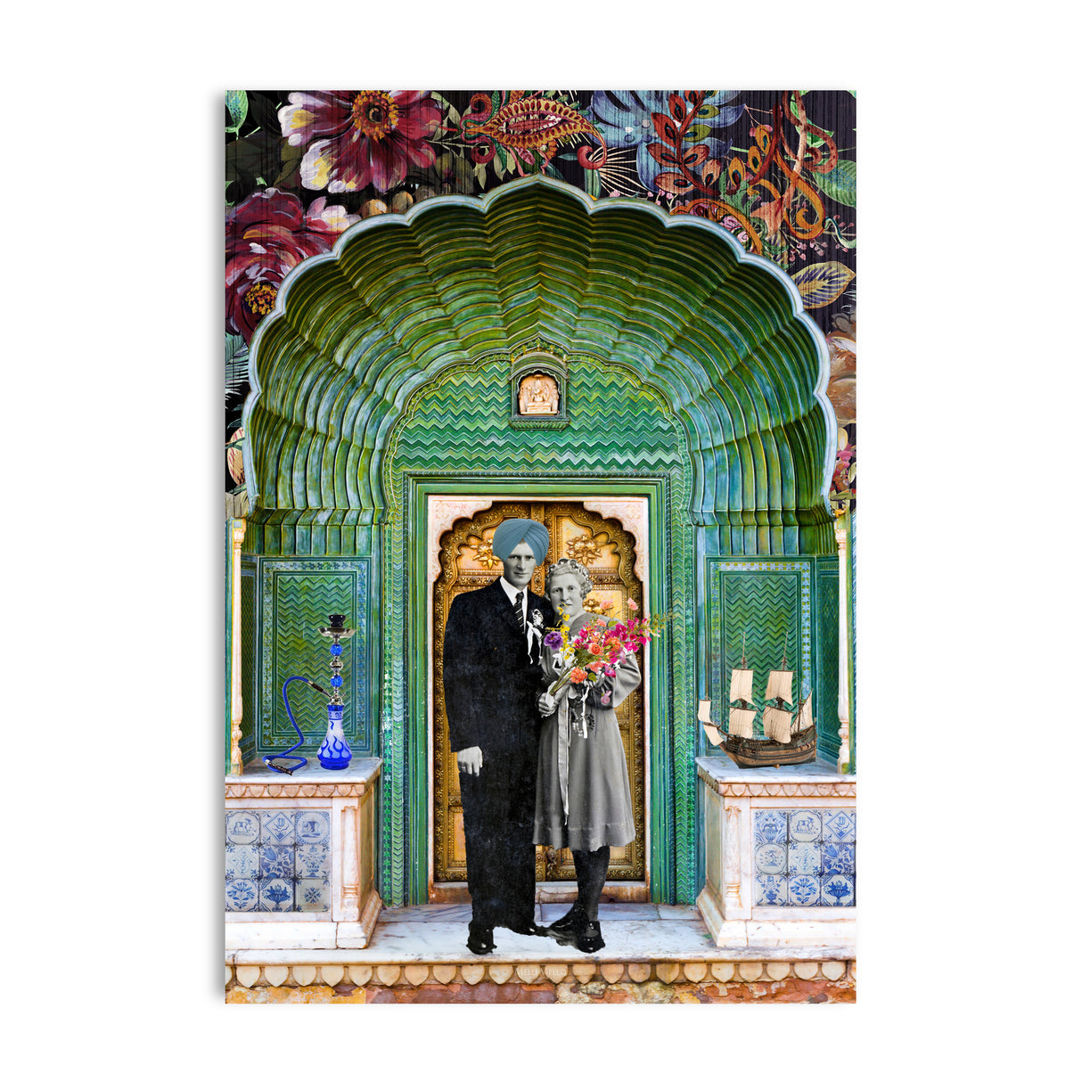 Melli Mello Clashing cultures wall art