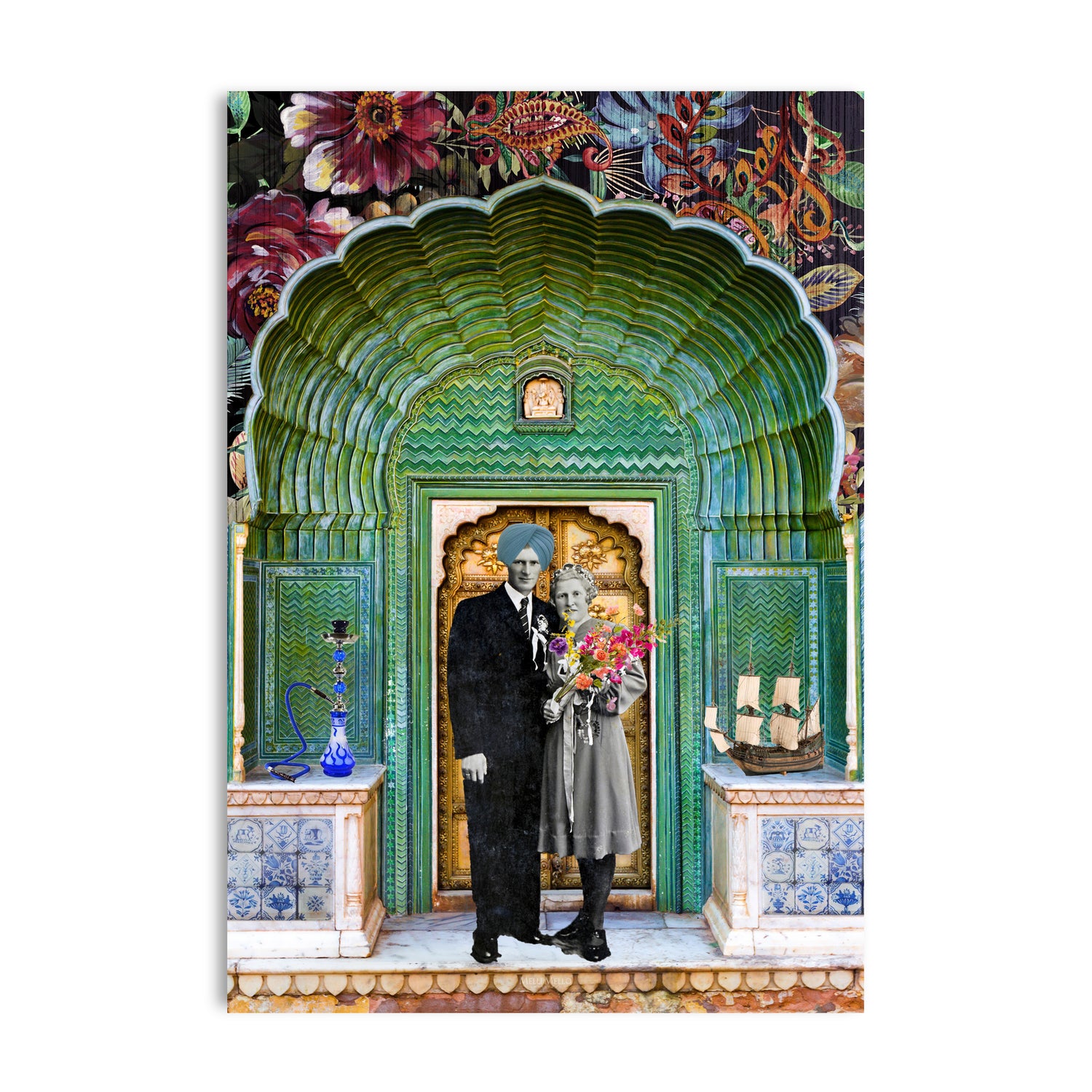 Melli Mello Clashing cultures wall art