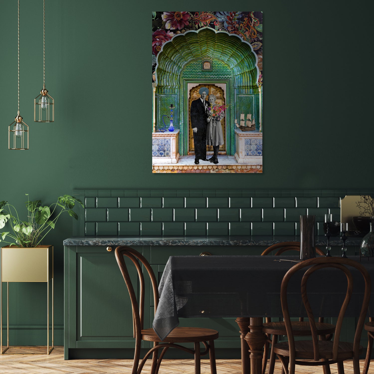 Melli Mello Clashing cultures wall art