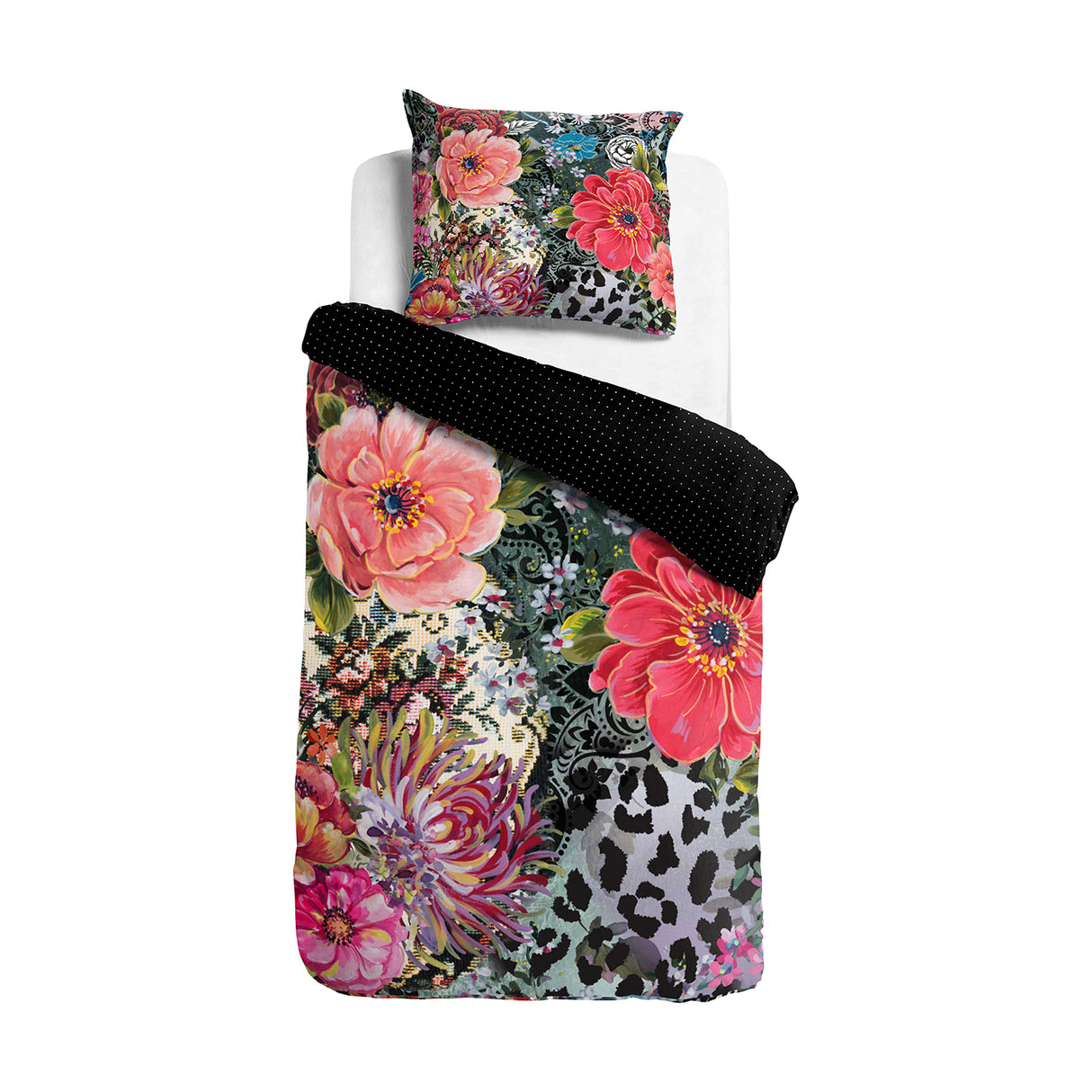 Melli Mello Crazy in Love Duvet Cover Coral