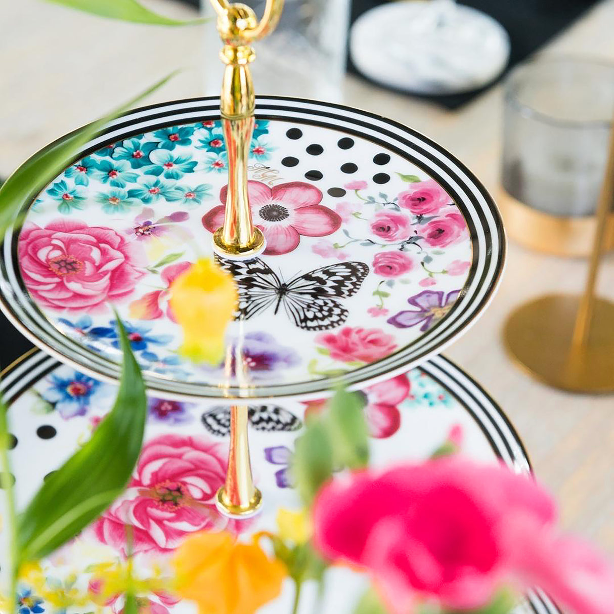 Melli Mello Nora Etagere white floral